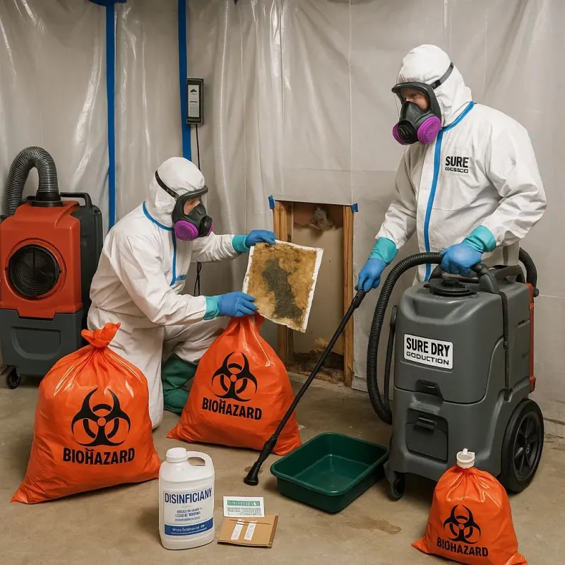 Contaminated Water Handling Protocols process in Cimarron, KS