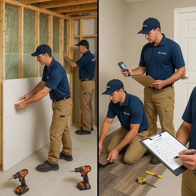 Repairs and Reconstruction process in Cimarron, KS